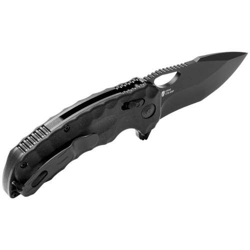 SOG Kiku XR Black Finished Blade Folding Knife