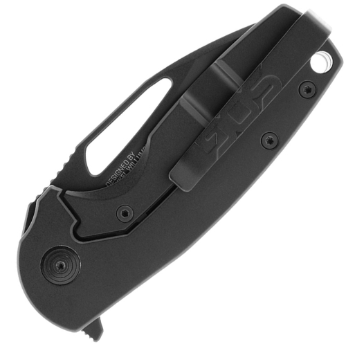 SOG X Mikkel Collaboration Stout Folding Knife - Black