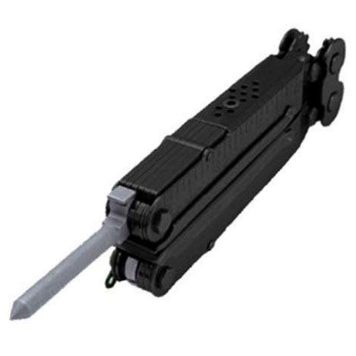 SOG Black Oxide Leather Sheath Powerlock EOD With C-4 Spike