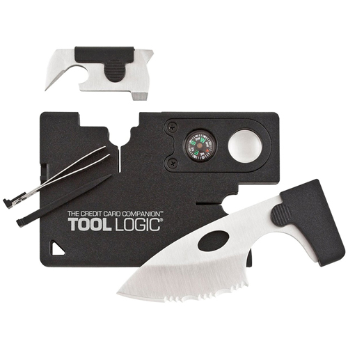 Sog Black Credit Card Companion With LED Light