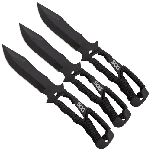 F041TN 420 Stainless Steel Blade 3 Pcs Throwing Knife Set