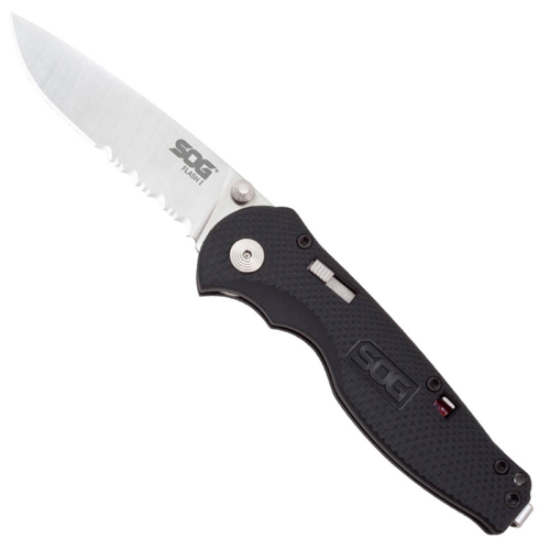 SOG Partially Serrated Flash I Knife