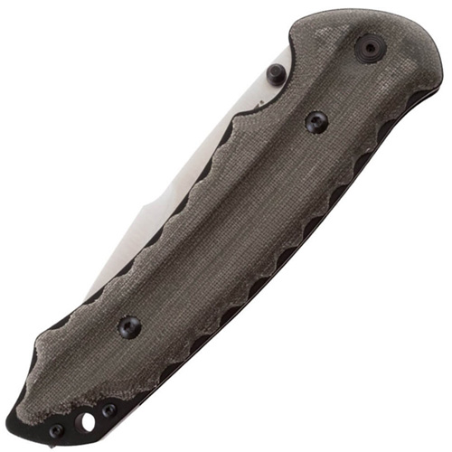 Kiku Large Linen Micarta Handle Folding Blade Knife