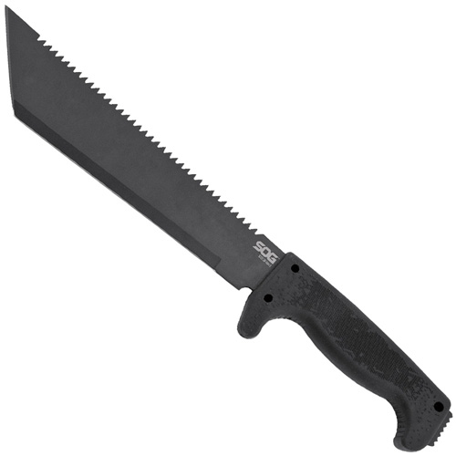 SOGfari Hardcased Black Finish 10 Inch Blade Machete