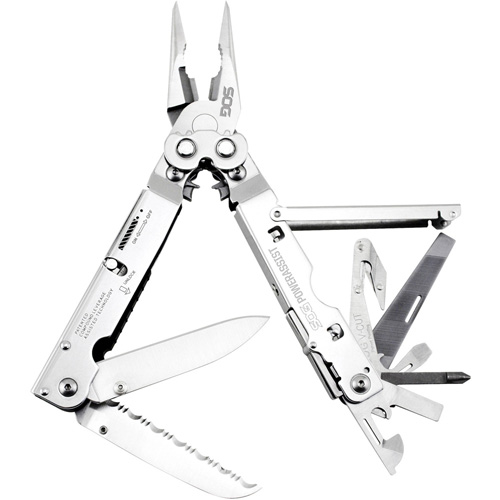 SOG Powerassist With Leather Sheath