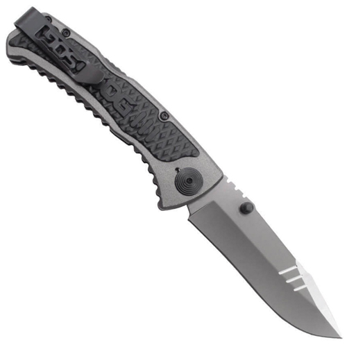 Sideswipe Aluminum Handle Folding Blade Knife