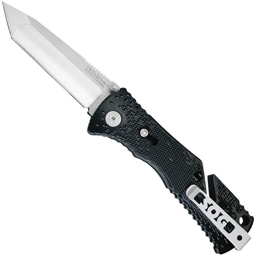 SOG Trident Straight Tanto Knife