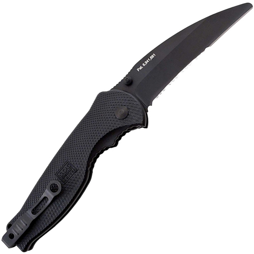 SOG Black Tini Flash Rescue Knife