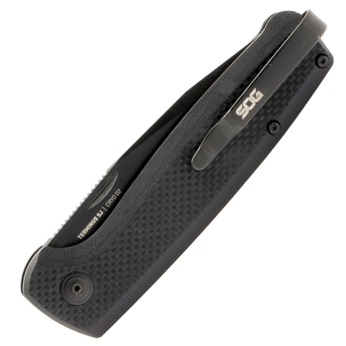 SOG Terminus SJ Folding Knife - Blackout