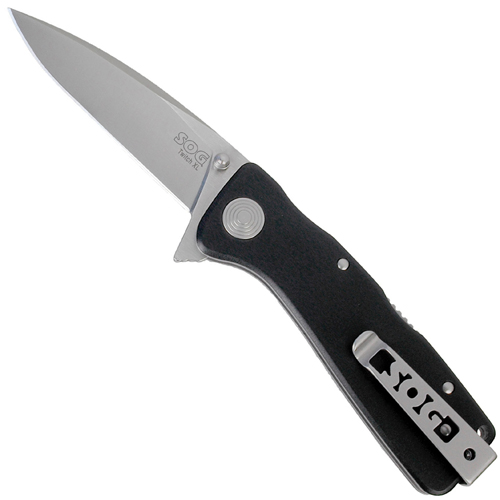 SOG Twitch XL Knife With Black Handle