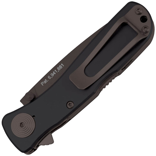 Twitch II Plain Edge Drop-Point Folding Blade Knife