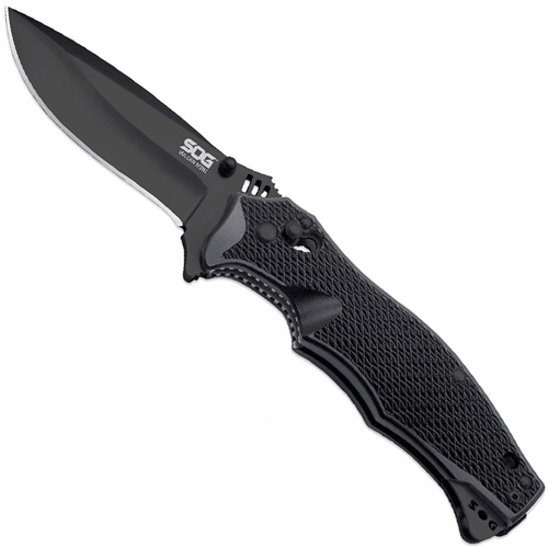 SOG Black Tini Vulcan Mini Knife