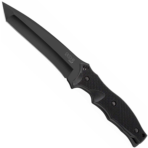 Vulcan Fixed Blade - Black Tini