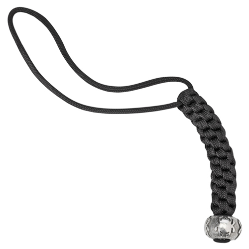 Spyderco Nylon Lanyard w/ Round Pewter Bead 