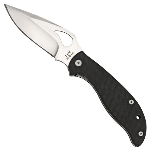 Spyderco Raven Black G-10 Plain Edge