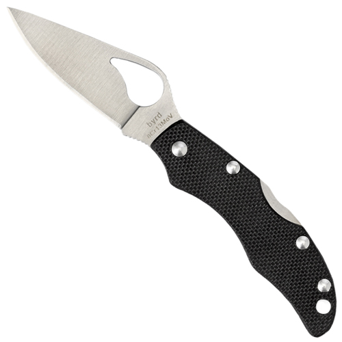 Byrd Finch 2 8Cr13MoV Steel Plain Edge Blade Folding Knife