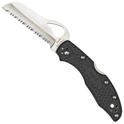 Meadowlark2 Black FRN Handle & Spyder Edge Rescue Knife