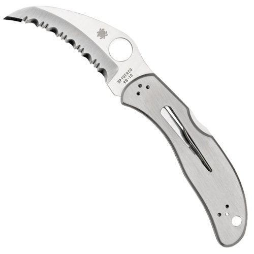 Spyderco Harpy Serrated Edge Folding Knife