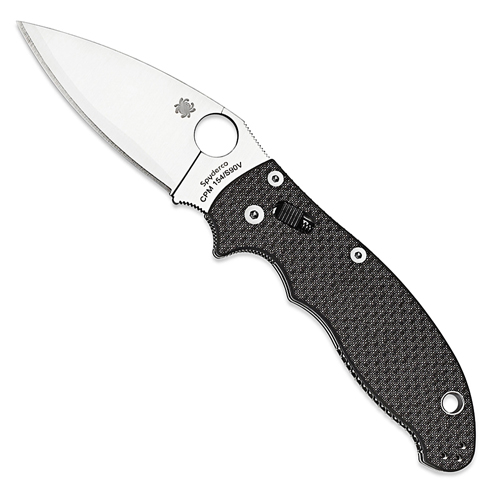 Spyderco Manix 2 Peel-Ply Carbon Fiber Sprint Run Folding Knife