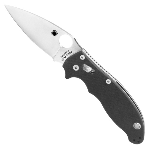 Spyderco Manix 2 Ambidextrous G-10 Handle Folding Knife