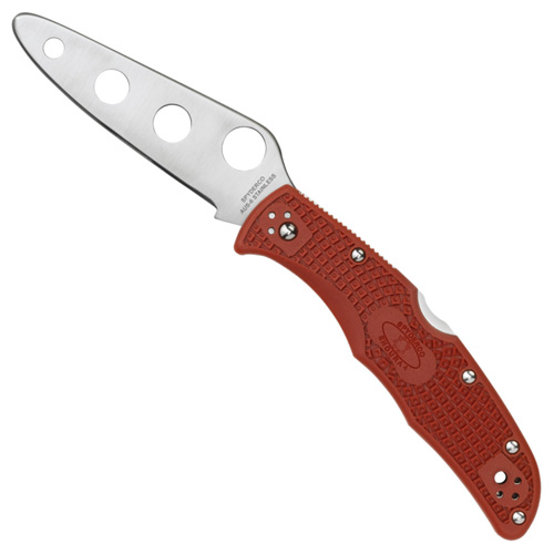 Spyderco Endura 4 Blunt Edge Training Knife - Red