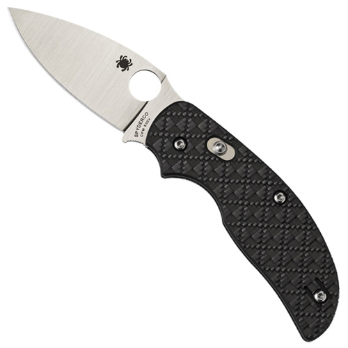 Spyderco Sage 3 Bolt Action Carbon Fiber Handle Folding Knife