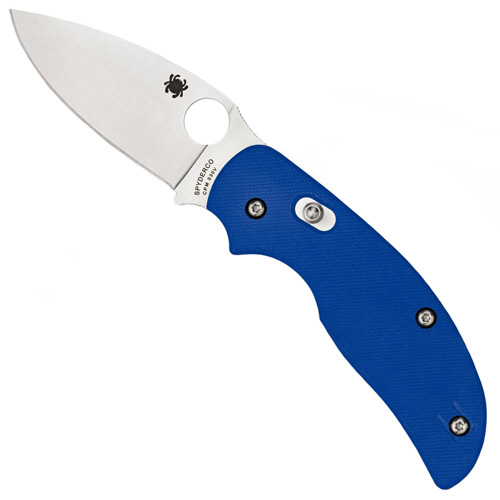 Spyderco Sage3 Blue G-10 Plain Edge