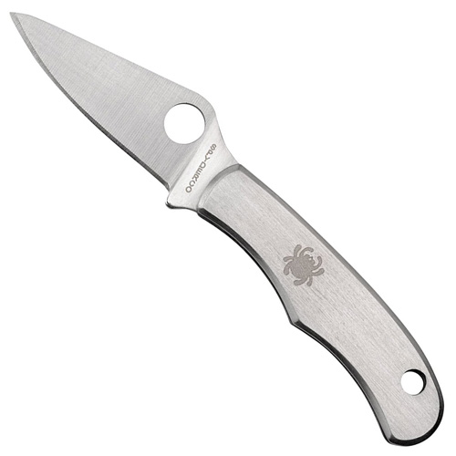 Grasshopper Plain Edge Folding Blade Knife