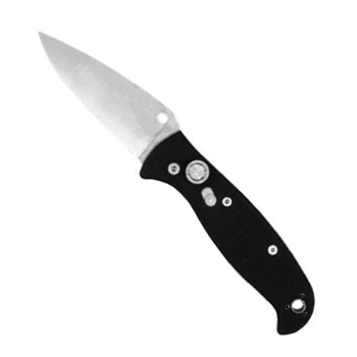 Spyderco G10 Handle Drop Point Folding Blade Knife