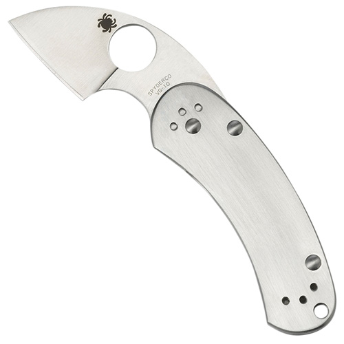 Spyderco Equilibrium Stainless Steel Satin Plain Folding Knife