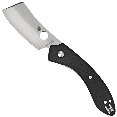 Roc VG-10 Steel Plain Edge Blade Folding Knife - Black