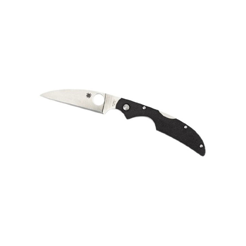 Spyderco Kiwi4 G-10 Black Plain Edge Black Pocket Folding Knife