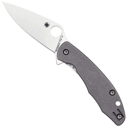 Mantra 4.14 Inch Titanium Handle Folding Blade Knife