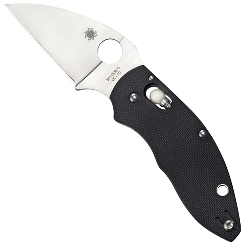 Q Ball 2.75 Inch Wharncliffe-Style Folding Blade Knife - Black