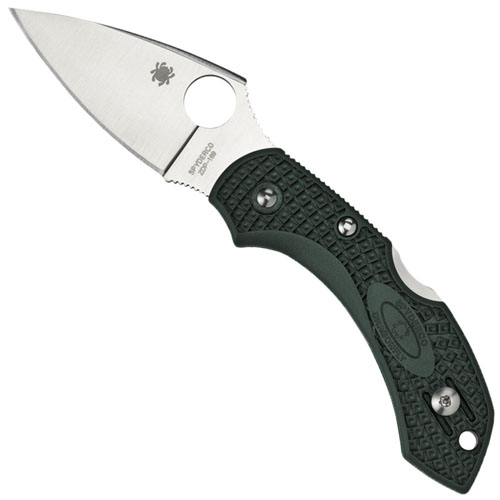 Spyderco Dragonfly2 Brithish Racing Green FRN ZDP-189 Plain Edge Folding Knife