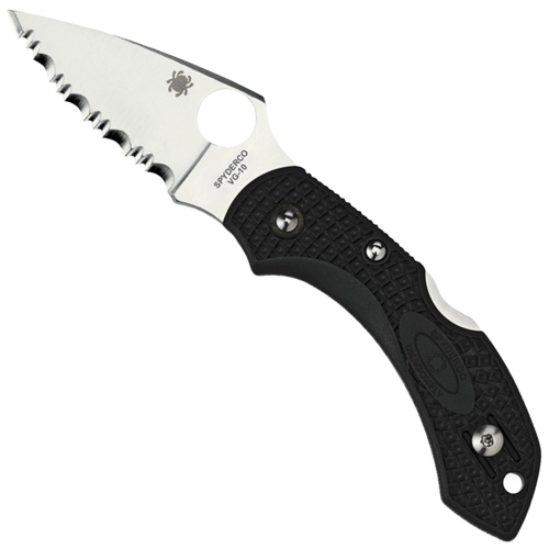 Spyderco Dragonfly2 Lightweight Black FRN Spyder Edge