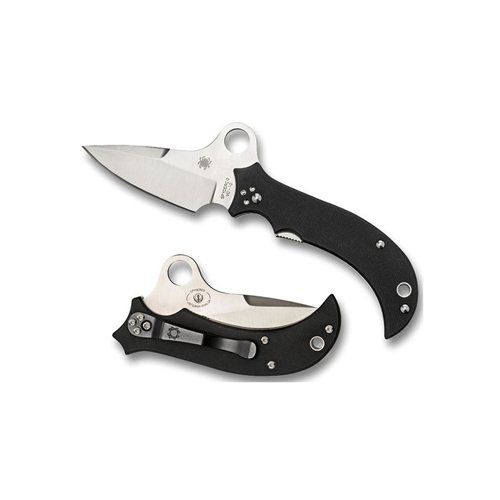 Spyderco Jot Singh Khalsa Sprint Run G-10 Black Folding Knife