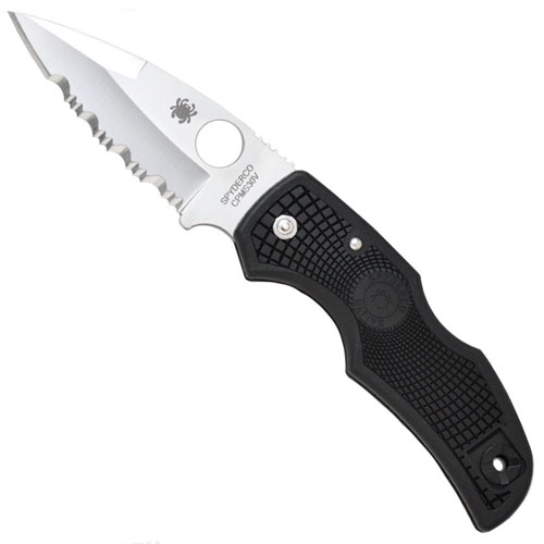 Spyderco Native Lightweight Black FRN Plain Edge