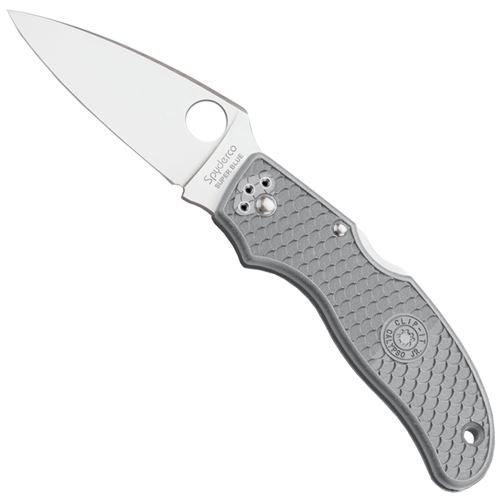 Calypso Jr. Gray FRN Handle Plain Edge Folding Knife