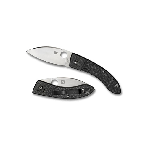 Spyderco Lum Chinese Nishigun Glass Fiber Plain Edge Folding Knife