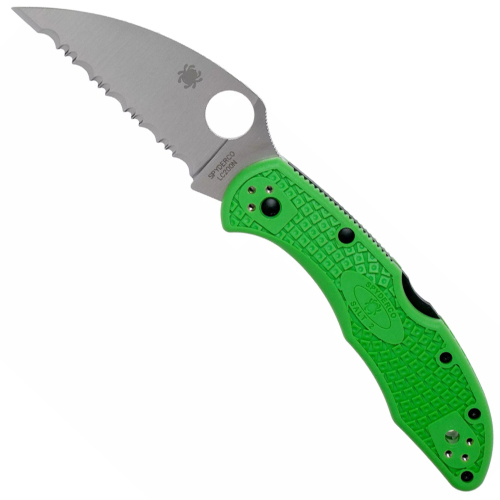 Pocket Folding Knife Salt 2 Green