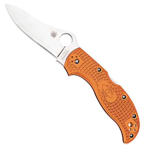 Spyderco Stretch Orange Sprint Run Folding Knife
