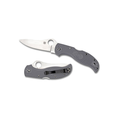 Spyderco Stretch Super Lockback Blue Folding Knife