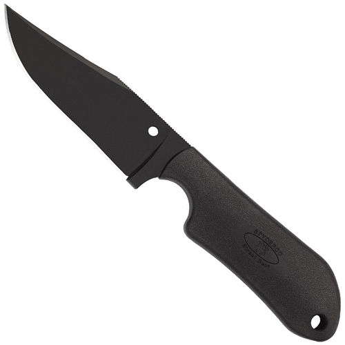 Street Beat Lightweight VG-10 Steel Blade Fixed Knife - Black