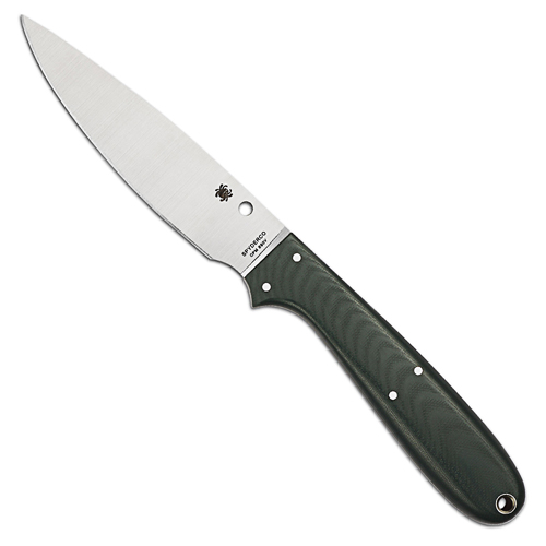 Spyderco Sprig G10  Satin Fixed Blade Knife