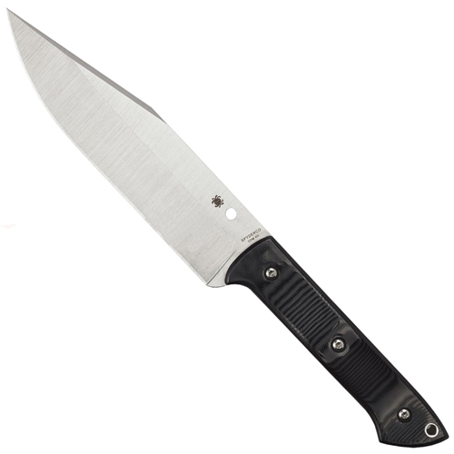 Province G10 Handle Fixed Blade Knife - Black