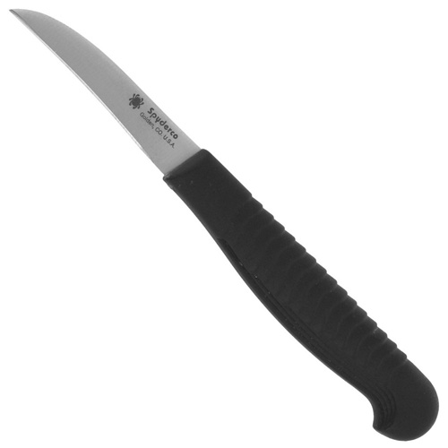 Mini Paring K09PBK Plain Edge Kitchen Knife - Black