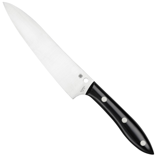 K12P Chef's VG-10 Steel Plain Edge Fixed Blade Knife