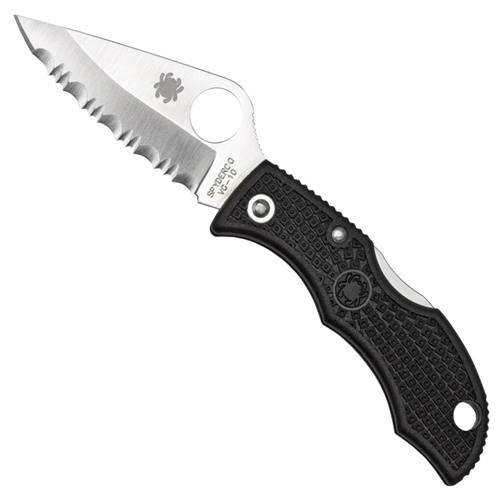 Spyderco Ladybug3 Black FRN Spyder Edge