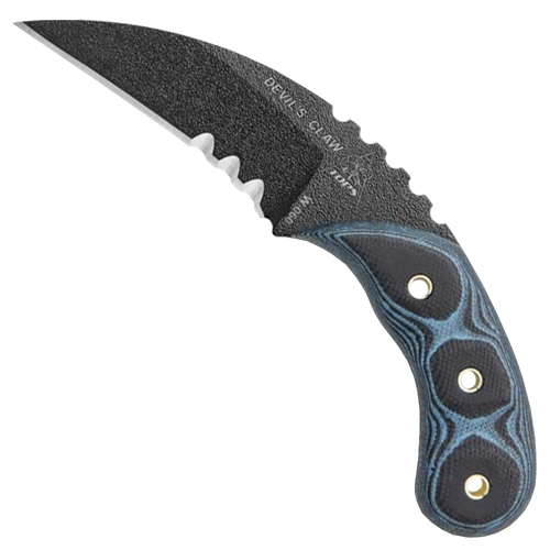 TOPS Devil's Claw 3 Inch Fixed Blade Knife with Sheath | Mrknife